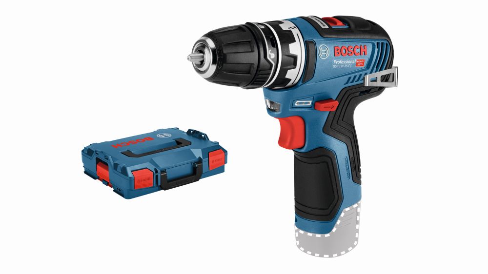 Bosch PRO Akku-Bohrschrauber GSR 12V-35 FC, Solo Version, 1 Aufsatz, L-BOXX Produktbild img1 L
