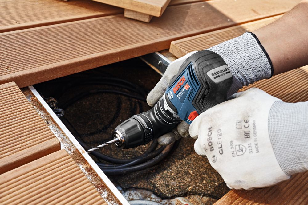 Bosch PRO Akku-Bohrschrauber GSR 12V-35 FC, Solo Version, 4 Aufsätze, L-BOXX Produktbild img5 L
