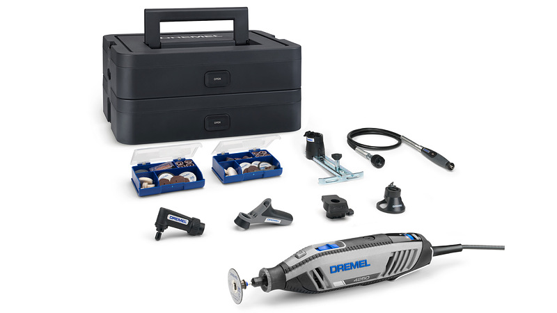 Dremel® 4250, kabelgebundenes Multitool, 128 Zubehöre, 6 Vorsatzgeräte Produktbild img1 L