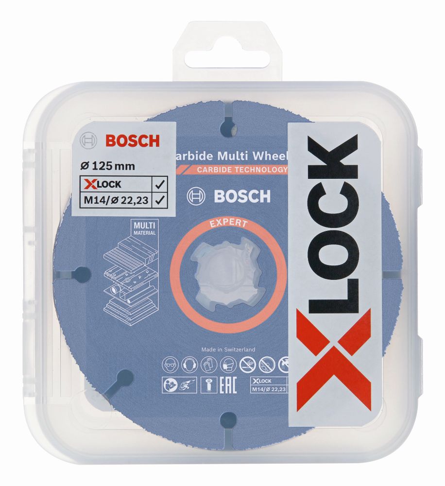 Bosch X-LOCK Trenn- und Fächerschleifscheiben-Set, 5-teilig, 125mm, CMW Produktbild img1 L