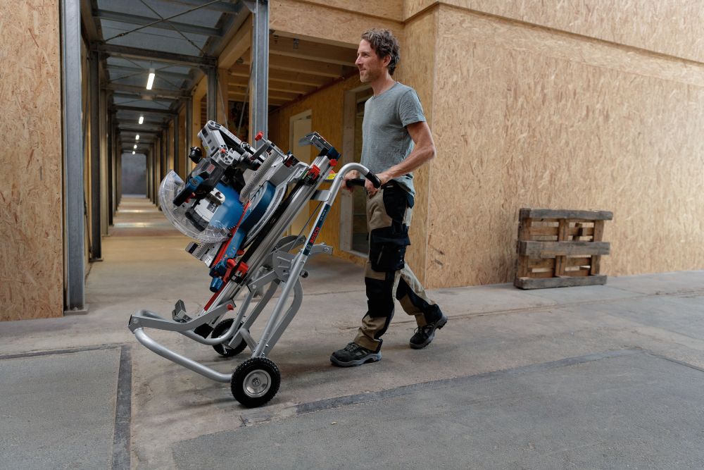 Bosch PRO Akku-Kapp- und Gehrungssäge BITURBO GCM 18V-305 GDC, solo Produktbild img8 L