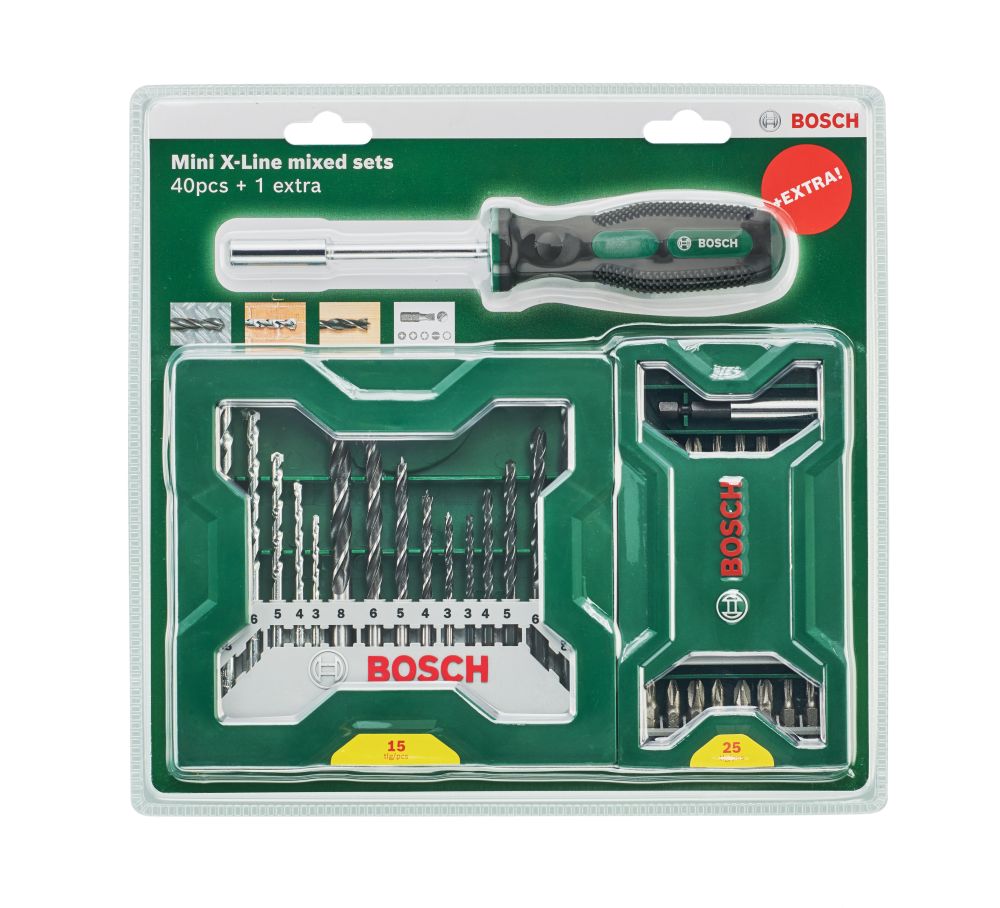 Bosch 25+15+1 Mini-X-Line Sets plus Griff Produktbild img2 L