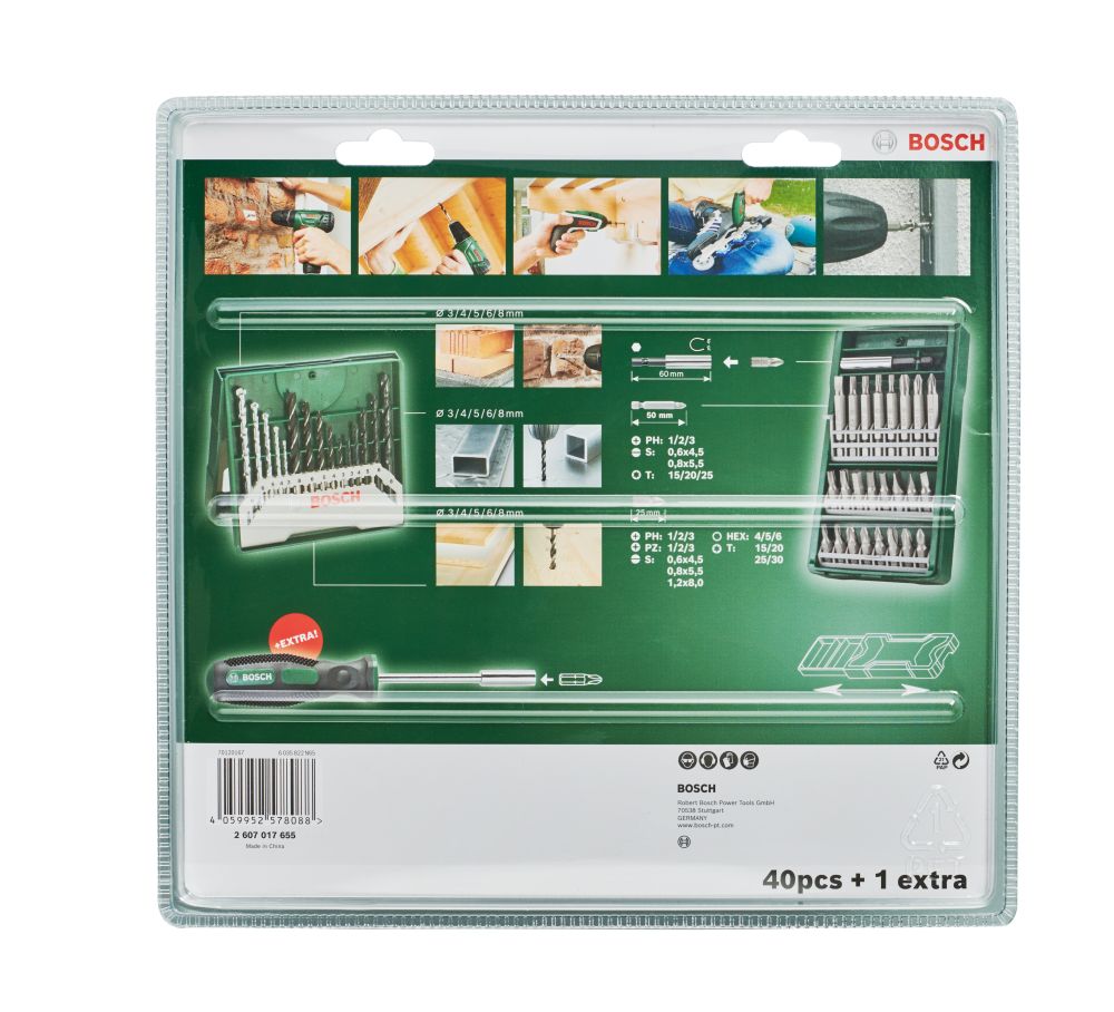 Bosch 25+15+1 Mini-X-Line Sets plus Griff Produktbild img3 L