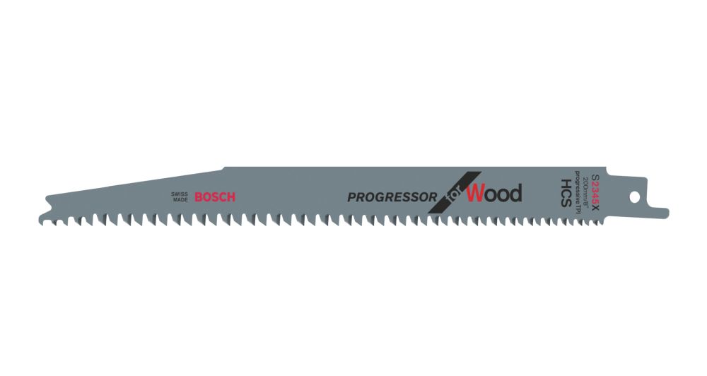 Bosch Säbelsägeblatt S 2345 X für Konstruktionsholz, Spanplatten, 5er-Pack Produktbild img1 L