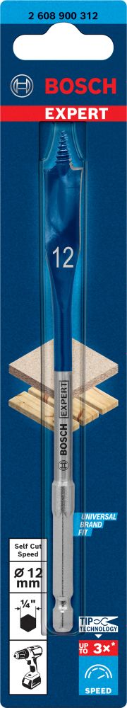 Bosch EXPERT SelfCut Speed Flachfräsbohrer Produktbild img2 L