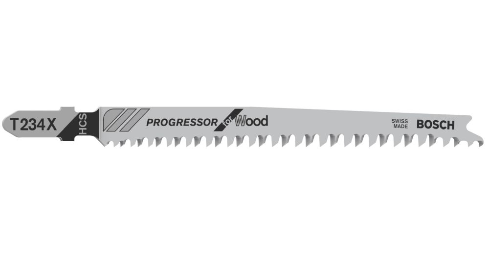 Bosch Stichsägeblatt T 234 X Progressor for Wood, 100er-Pack Produktbild img1 L