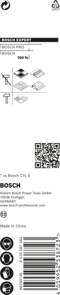 Bosch EXPERT HEX-9 MultiConstruction Bohrer Produktbild img1 L