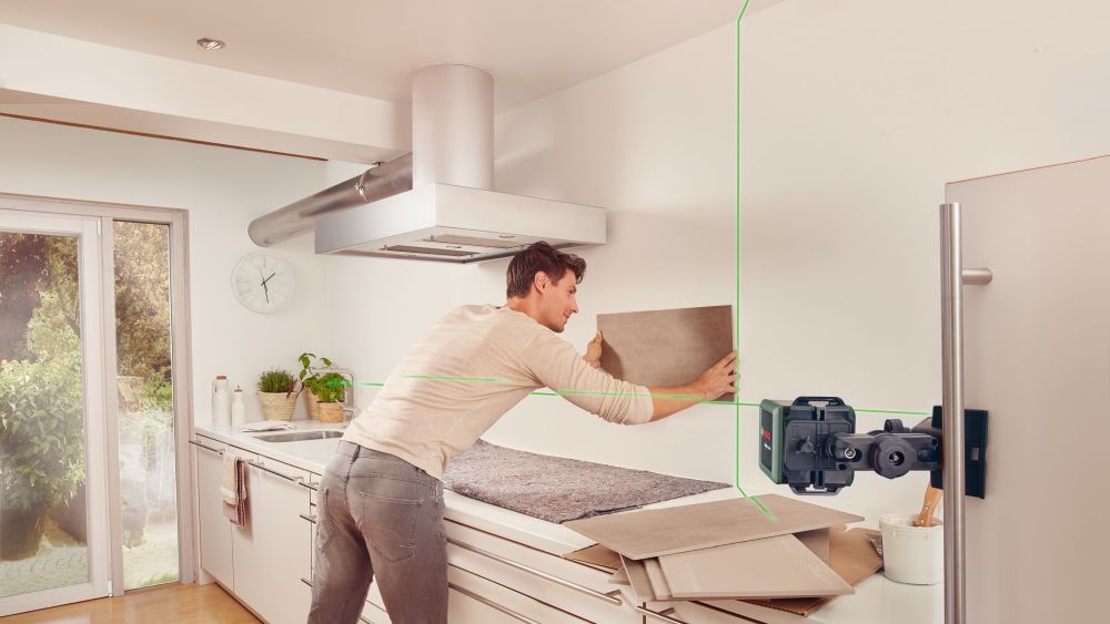 Bosch Kreuzlinien-Laser Quigo Green, eCommerce-Karton Produktbild img4 L