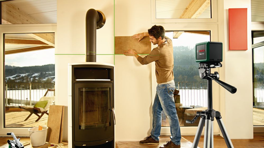 Bosch Kreuzlinien-Laser Quigo Green, eCommerce-Karton Produktbild img3 L