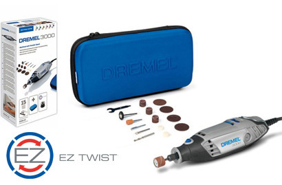 Dremel 3000-15 Multifunktionswerkzeug (130 W) mit 15 Zubehöre Produktbild img3 L