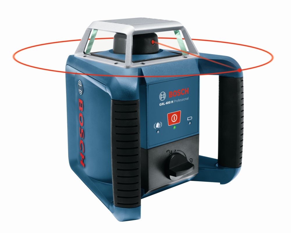 Bosch PRO Rotationslaser GRL 400 H + LR 1 in L-BOXX Produktbild img1 L