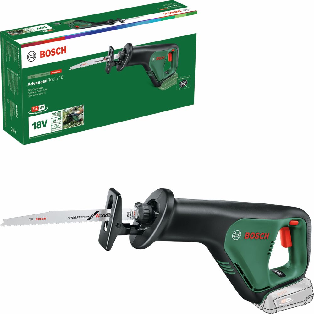 Bosch Akku-Säbelsäge AdvancedRecip 18 mit 1x Sägeblatt Produktbild img2 L