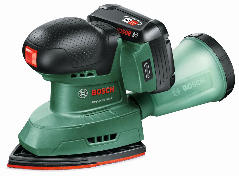 Bosch Akku-Multischleifer EasySander 18V-8, 1 x Akku PBA 18V 2.0Ah Produktbild img1 L