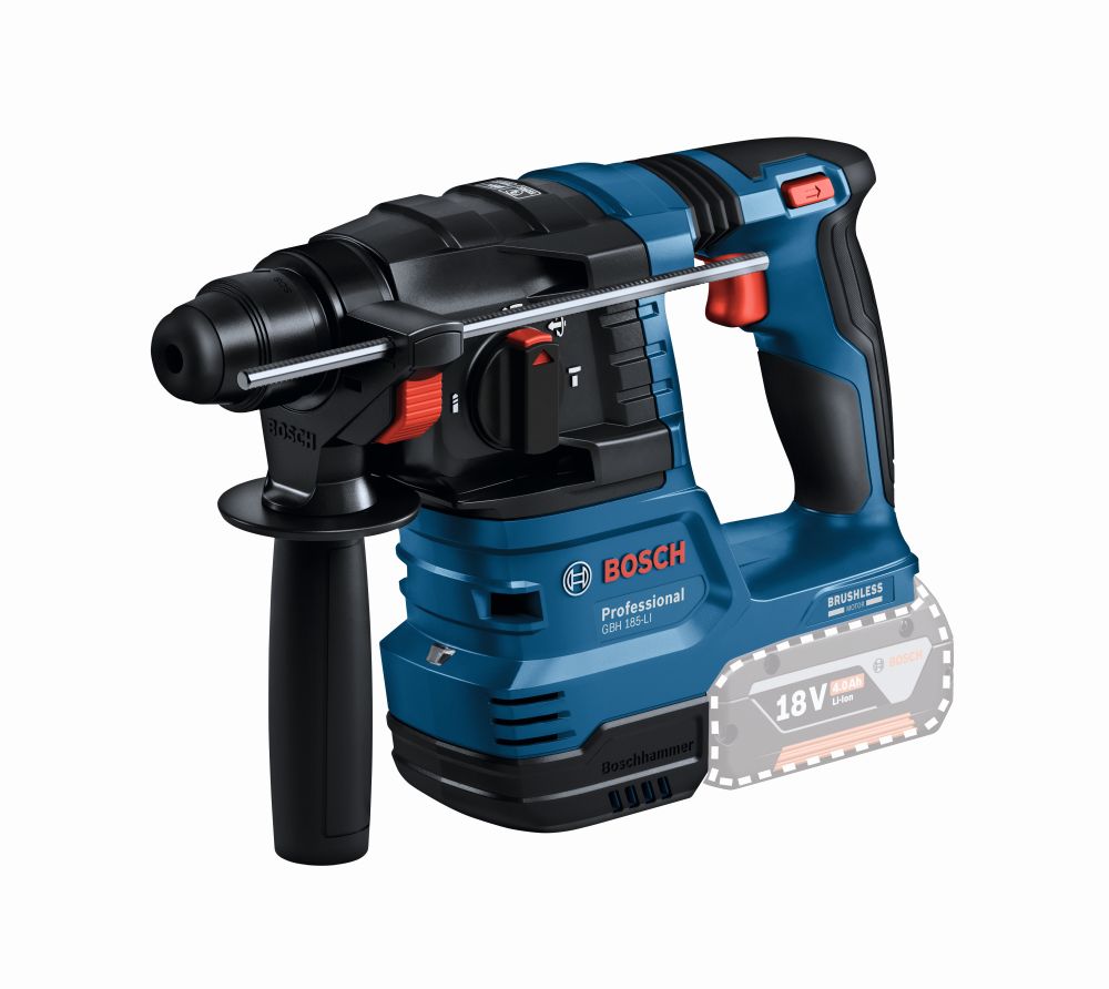 Bosch PRO Combo Kit 2-tlg. 18V: GSB 18V-45 + GBH 18V-22 + 2 x Akku 4.0Ah, Schnellladegerät Produktbild img3 L