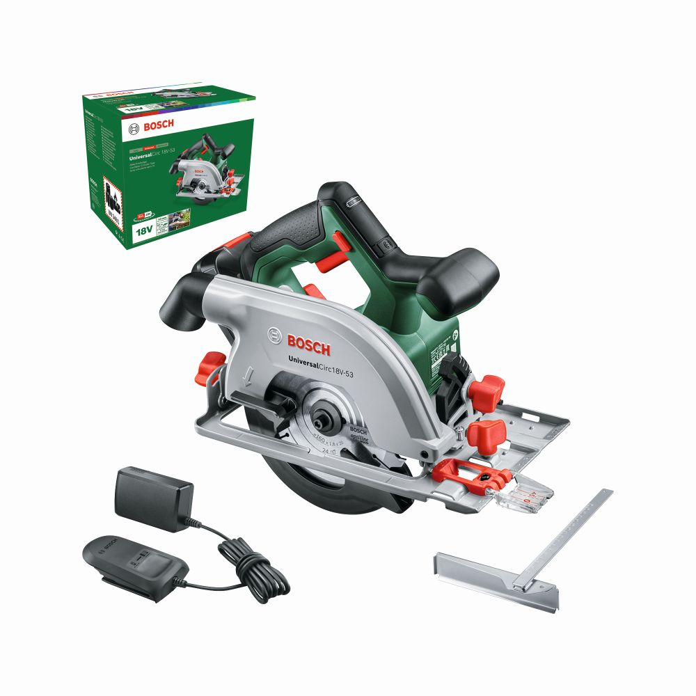Bosch Akku-Kreissäge UniversalCirc 18V-53, 1 x Akku PBA 18V 2.5Ah Produktbild img2 L