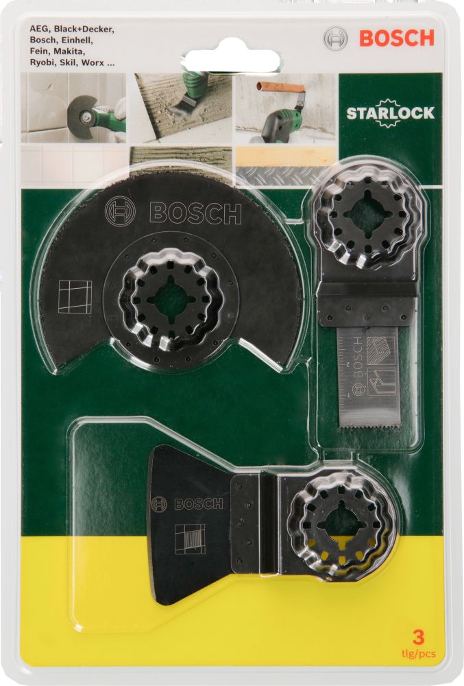 Bosch Starlock Starter-Set Fließen, 3-teilig, für Multifunktionsgeräte Produktbild img2 L