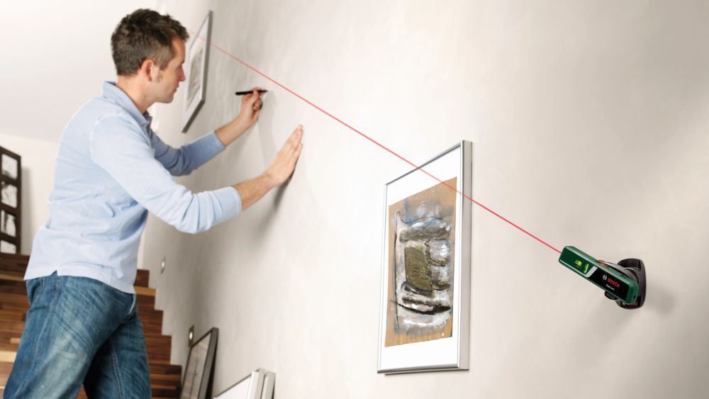 Bosch Laser-Wasserwaage EasyLevel, eCommerce-Karton Produktbild img5 L