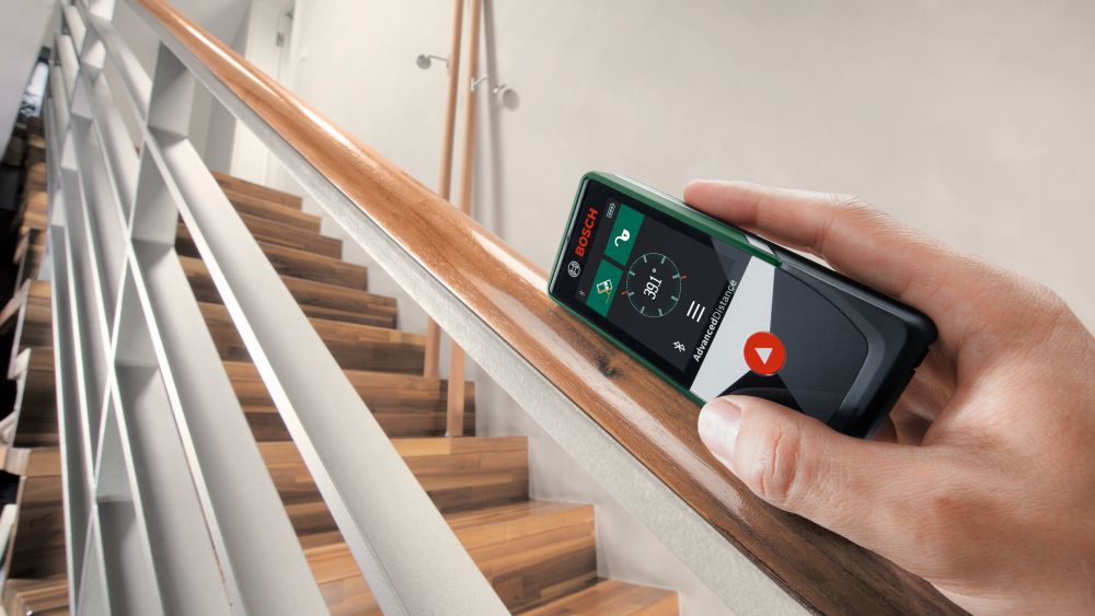 Bosch Digitaler Laser-Entfernungsmesser AdvancedDistance 50C, eCommerce-Karton Produktbild img2 L