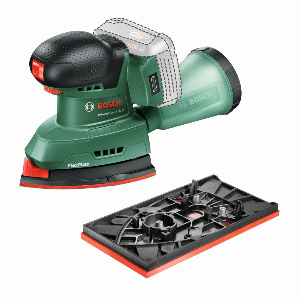 Bosch Akku-Multischleifer UniversalSander 18V-10 Produktbild img1 L