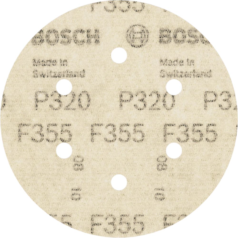 Bosch PRO F355 Schleifblatt, 150&nbsp;mm, G320, 5-tlg. Produktbild img4 L