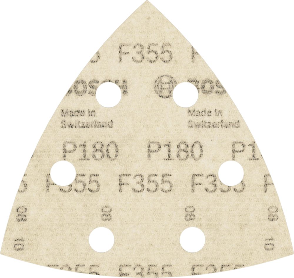 Bosch PRO F355 Schleifblatt, 93 mm, G180, 5-tlg. Produktbild img4 L