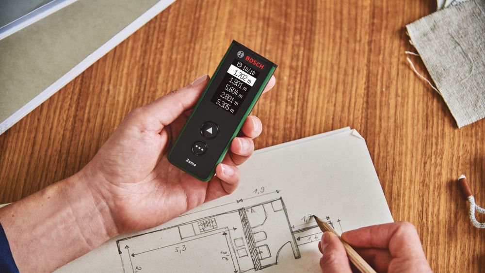 Bosch Digitaler Laser-Entfernungsmesser Zamo 4 Produktbild img3 L