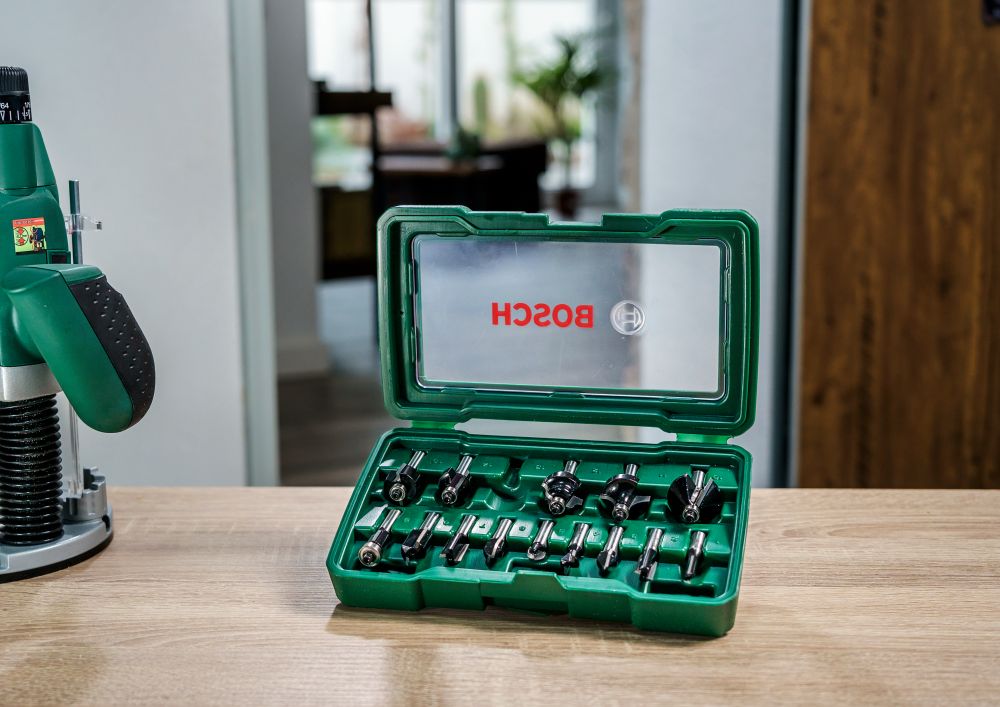 Bosch Hartmetall-Fräser-Set xPromo, 15-teilig, Schaft-ø8mm Produktbild img11 L