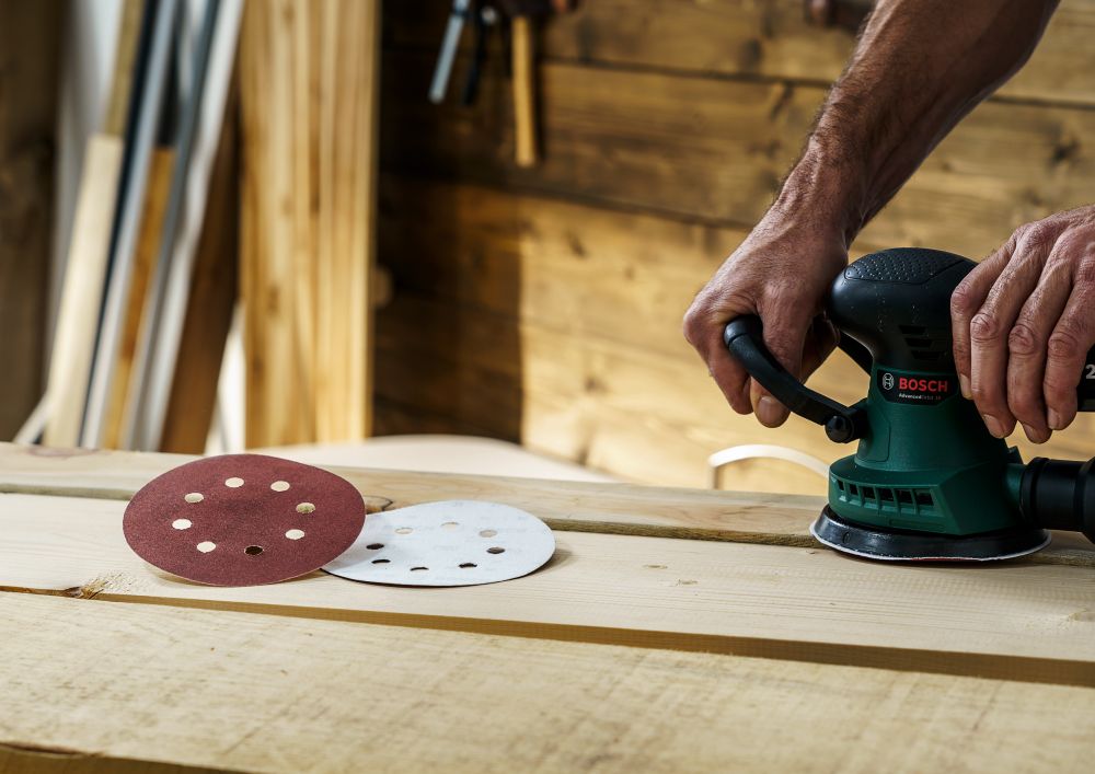 Bosch Schleifblatt-Set für Exzenterschleifer, 25-teilig, 8 Löcher, 125mm, 80 - 240 Produktbild img9 L