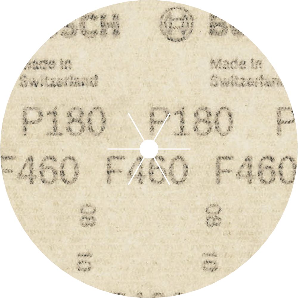 Bosch Schleifblatt-Set F460 Expert for Wood and Paint, 125mm, 40 - 180, 10er-Pack Produktbild img4 L