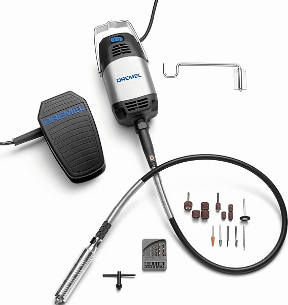 Dremel Fortiflex 9100-21 Stark belastbare biegsame Welle (300 W), 21 Zubehöre Produktbild img5 L