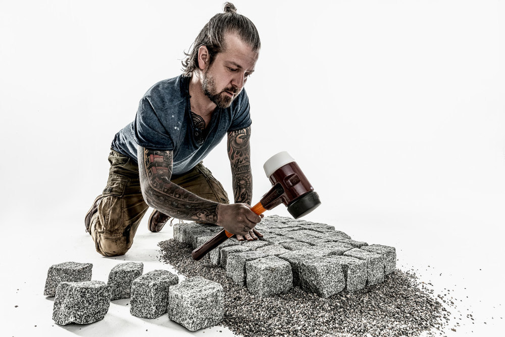 Halder SIMPLEX-Schonhammer, Gummikomposition Produktbild img10 L