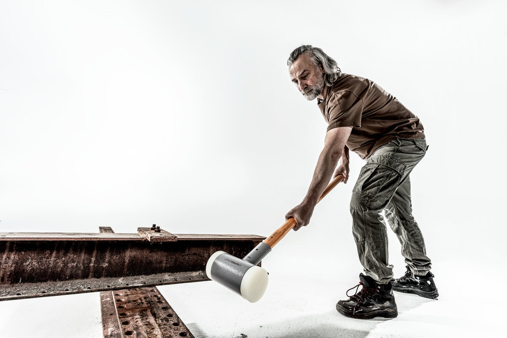 SUPERCRAFT-Vorschlaghammer, mit schwingungsdämpfendem, ergonomisch geformtem und lackiertem Hickorystiel Produktbild img7 L