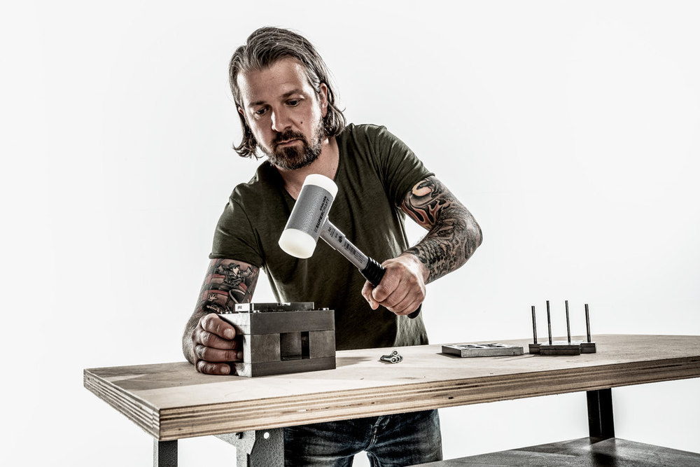 SUPERCRAFT-Schonhammer, mit bruchsicherem Stahlrohrstiel Produktbild img7 L