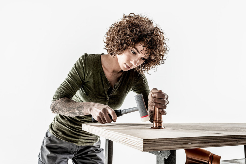 Halder FERROPLEX-Kombihammer, Schlosser- und Schonhammer in Einem Produktbild img8 L