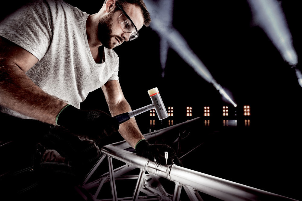 Halder FERROPLEX-Kombihammer, Schlosser- und Schonhammer in Einem Produktbild img7 L