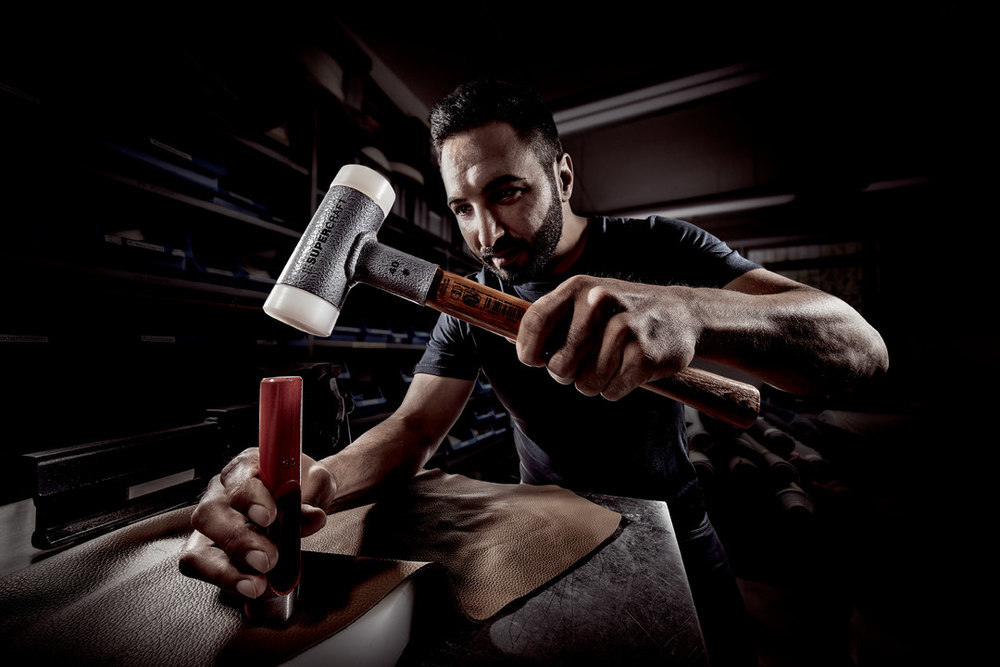 SUPERCRAFT-Schonhammer, mit schwingungsdämpfendem, ergonomisch geformtem und lackiertem Hickorystiel Produktbild img7 L