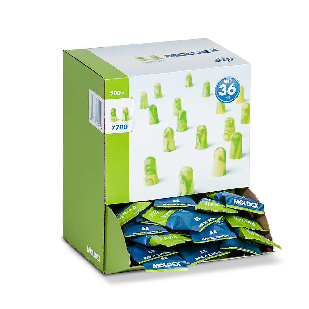 MOLDEX Einwegstöpsel Pura-Fit® 7700, grün, SNR 36dB Produktbild img2 L