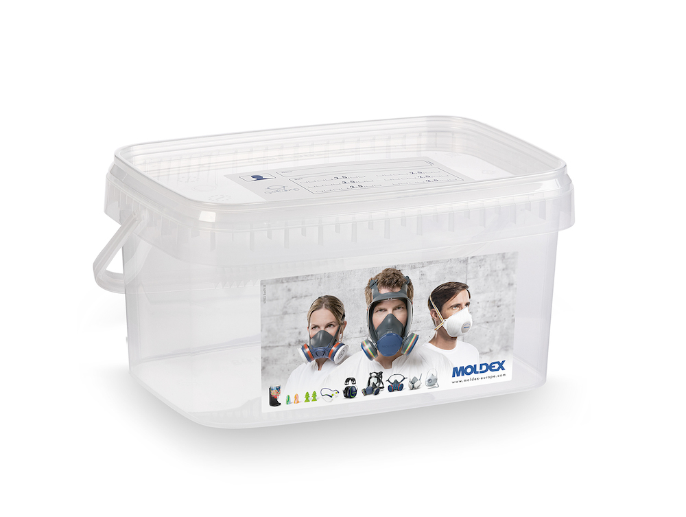 MOLDEX Aufbewahrungsbox für Halbmasken Produktbild img1 L