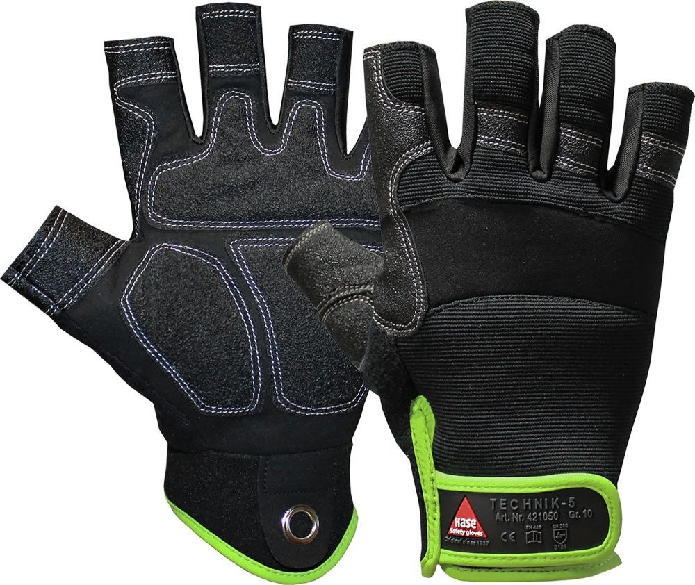 Hase Safety Gloves Montagehandschuh TECHNIK 5 421050 Kunstleder, Gr. 9 Produktbild img1 L