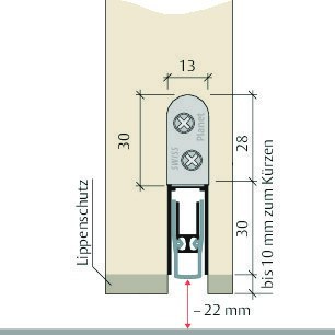 PLANET Türabsenkdichtung HS, Silikon Produktbild img9 L