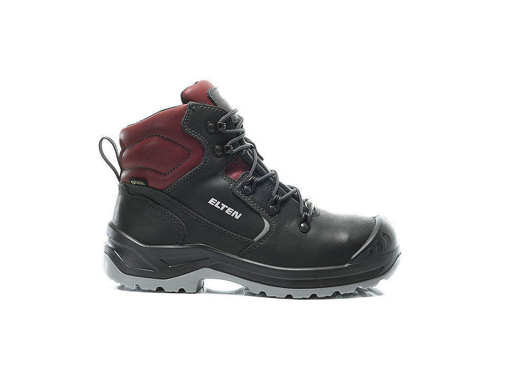 ELTEN Sicherheitsstiefel Damen Damenstiefel LENA GTX schwarz-rot Mid Produktbild img2 L