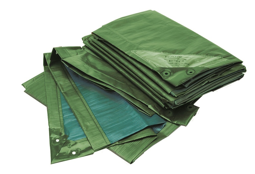 RAINEXO Rainexo - Abdeckplane 150g/qm, 4 x6m, gr/bl Produktbild img1 L