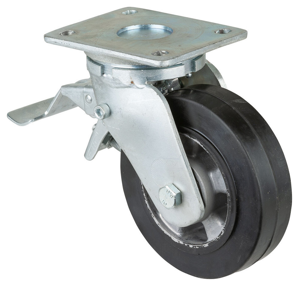 BS ROLLEN Lenkrolle mit Platte RR120.B80 Produktbild img1 L