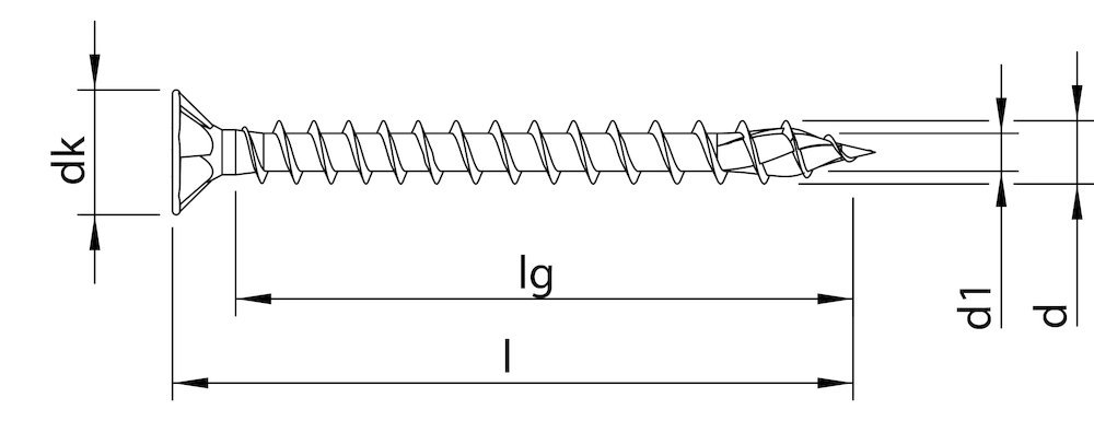 HECO, Topix-plus, kleiner Senkkopf, Pozi-Drive, VVG, Kohlenstoffstahl, verzinkt, blau Produktbild img2 L