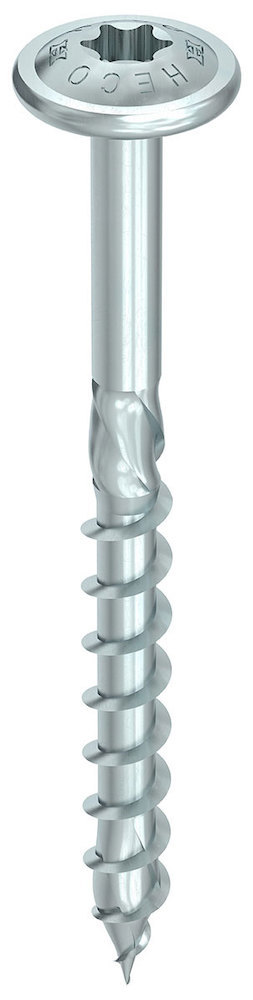 HECO,Topix-plus, Tellerkopf, T-Drive, Teilgewinde, Kohlenstoffstahl, verzinkt, blau Produktbild img1 L