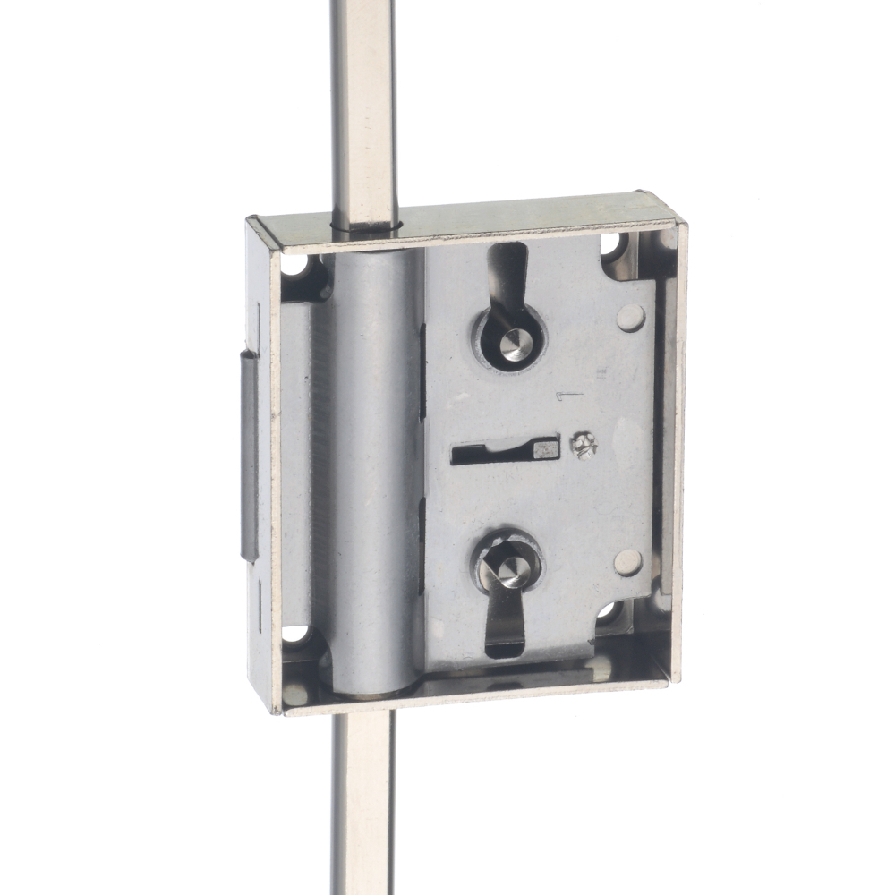 JuNie Möbel-Drehstangenschloss-Set,7010,D30,Stahl,vernickelt Produktbild img1 L