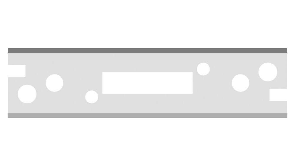 Ulmia Wechselmesser 10 Stk Lochabstand 3 2 mm ULMIA Produktbild img1 L