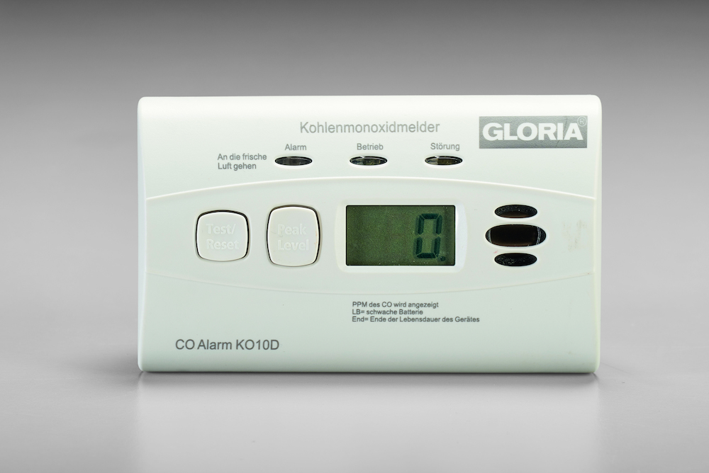 GLORIA Kohlenmonoxidmelder KO10D mit Dis play Produktbild img1 L