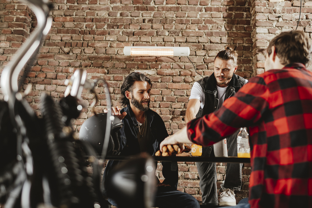 Enders Elektro-Wandheizstrahler Oxeo Whi te Produktbild img2 L