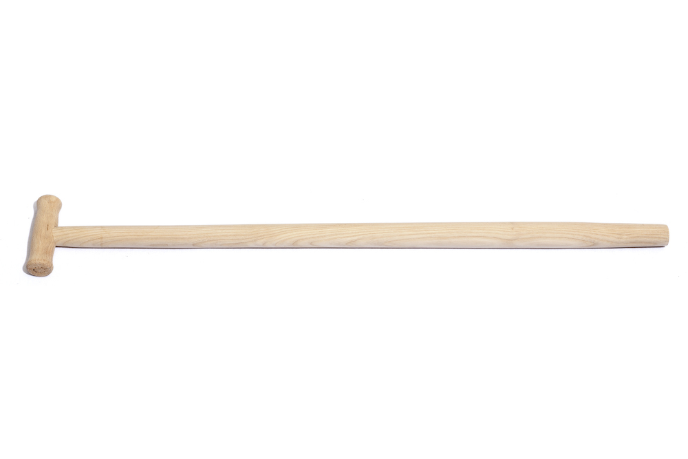 fortis Werkzeuge Spaten-Schaufelstiel, 1100/41mm T-Griff, Bauqualität Produktbild img1 L